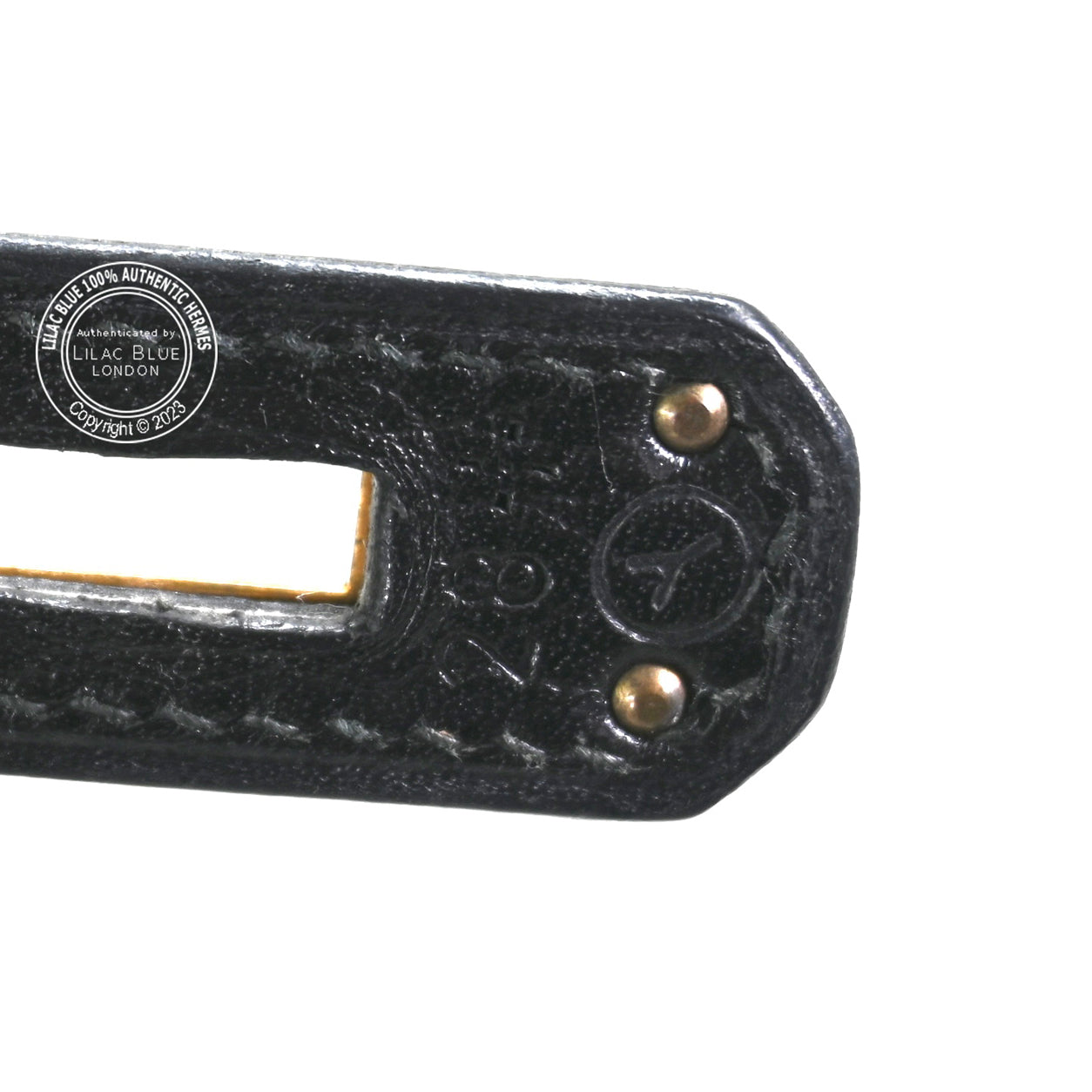 Hermès Kelly 32cm Black Evergrain GHW - Vintage