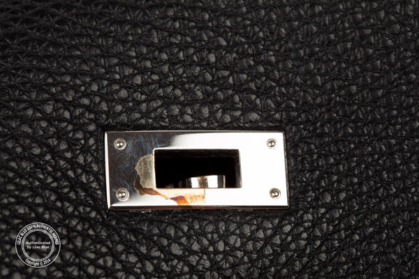 Hermès Kelly 32cm Black Togo PHW - Preloved