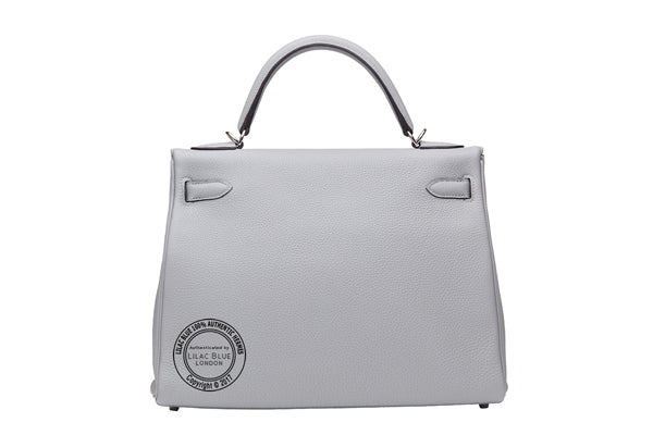 Hermès Kelly 32cm Gris Mouette Togo PHW