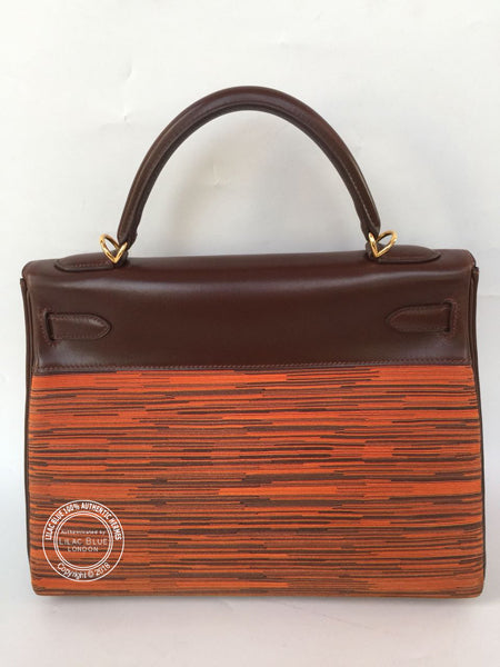 Hermès Kelly 32cm Kelly Vibrato GHW - Preloved