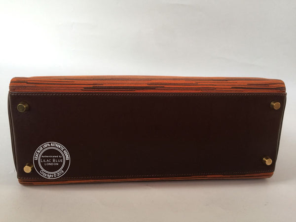 Hermès Kelly 32cm Kelly Vibrato GHW - Preloved