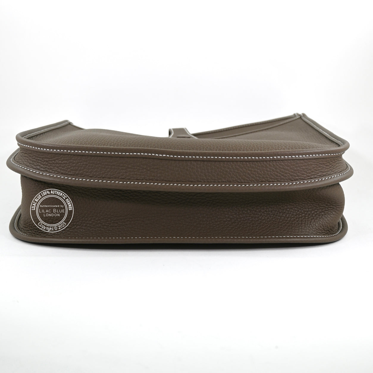 Hermes Evelyne 33cm Etoupe Clemence PHW