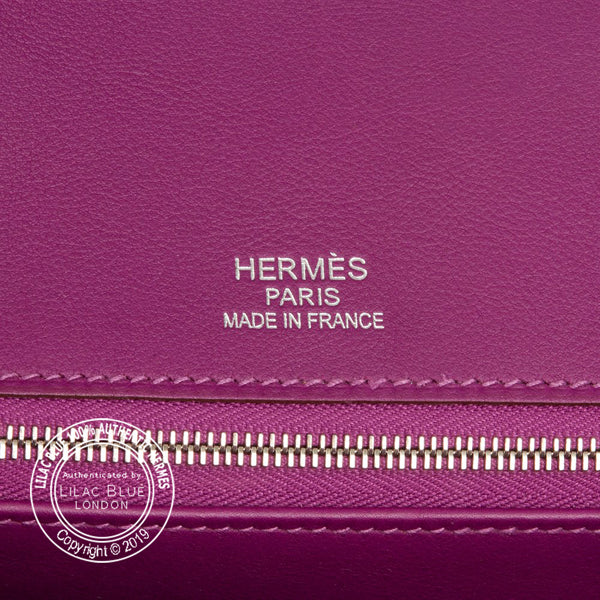 Hermès Birkin 35cm Anemone Ghillies Togo/Swift PHW - Preloved