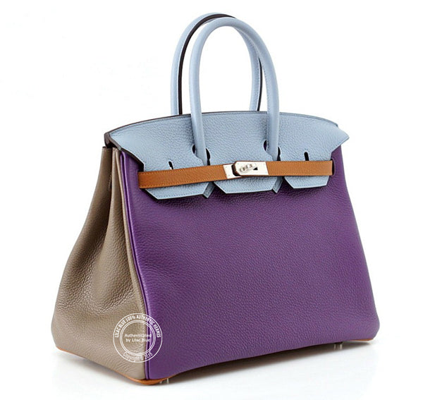 Hermès Birkin 35cm Arlequin Togo PHW