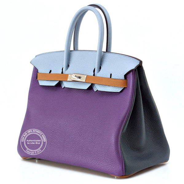 Hermès Birkin 35cm Arlequin Togo PHW