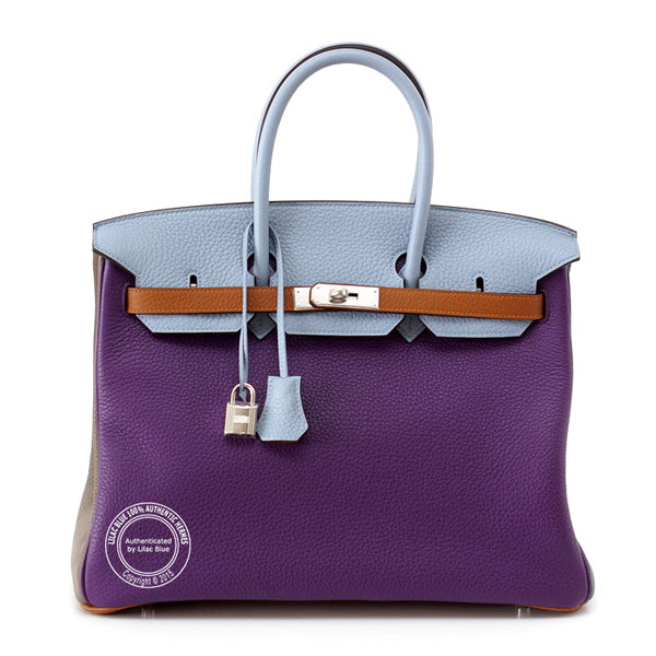 Hermès Birkin 35cm Arlequin Togo PHW