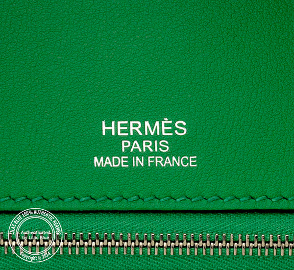 Hermès Birkin 35cm Bamboo Ghillies Grain d'H/Tadelakt PHW