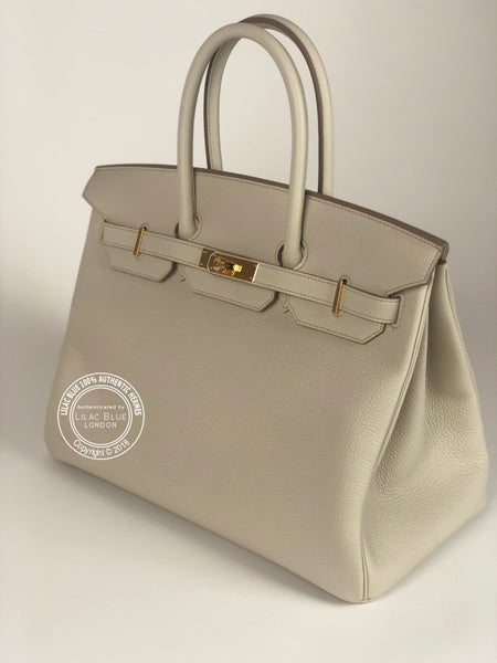 Hermès Birkin 30cm Beton Togo GHW