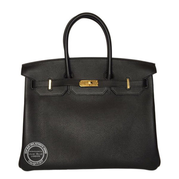 Hermès Birkin 35cm Black Novillo GHW