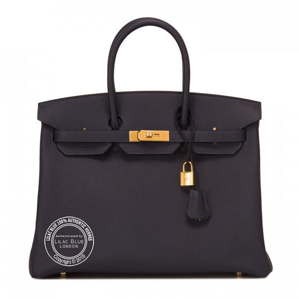 Hermès Birkin 35cm Bleu Nuit Togo GHW