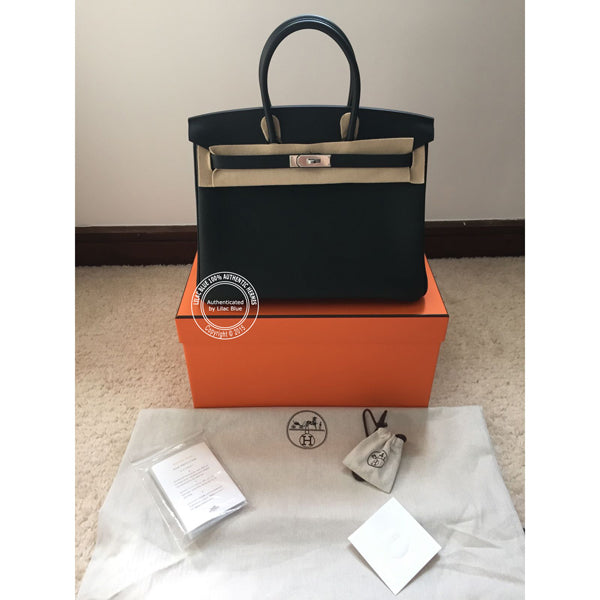Hermès Birkin 35cm Bleu Ocean Togo PHW