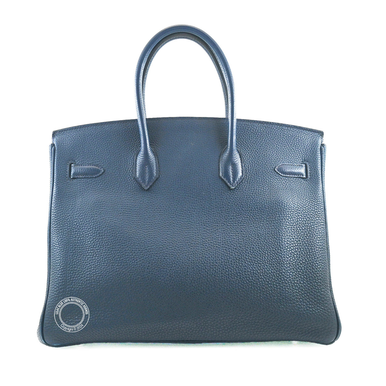 Hermès Birkin 35cm Bleu de Prusse Togo PHW - Preloved