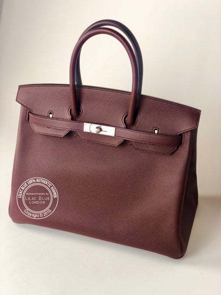 Hermès Birkin 35cm Bordeaux Epsom PHW
