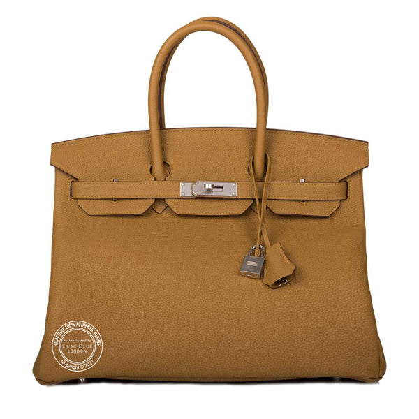 Hermès Birkin 35cm Bronze Dor¬é Togo PHW