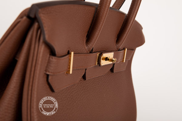 Hermès Birkin 35cm Brulé Togo GHW