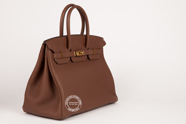 Hermès Birkin 35cm Brulé Togo GHW