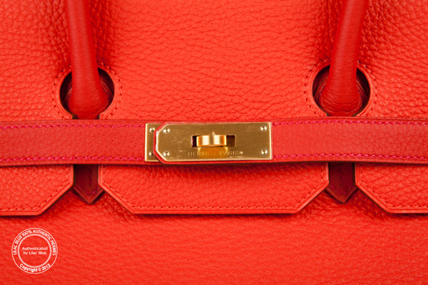 Hermès Birkin 35cm Capucine/Geranium HSS Togo GHW