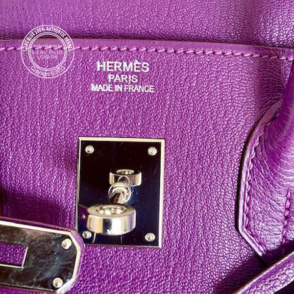 Hermès Birkin 35cm Cyclamen Chevre PHW - Preloved