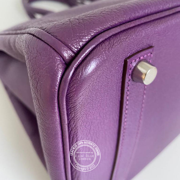 Hermès Birkin 35cm Cyclamen Chevre PHW - Preloved