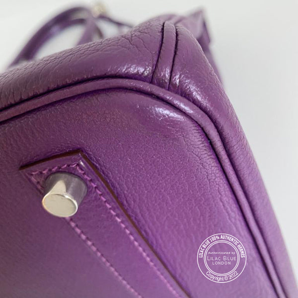 Hermès Birkin 35cm Cyclamen Chevre PHW - Preloved