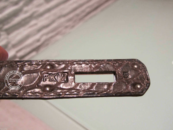 Hermès Birkin 35cm Elephant Grey Matte Alligator - Preloved