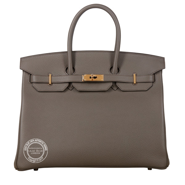 Hermès Birkin 35cm Etain Togo GHW