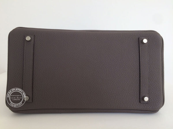 Hermès Birkin 35cm Etain Togo PHW