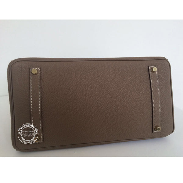 Hermès Birkin 35cm Etoupe Togo GHW