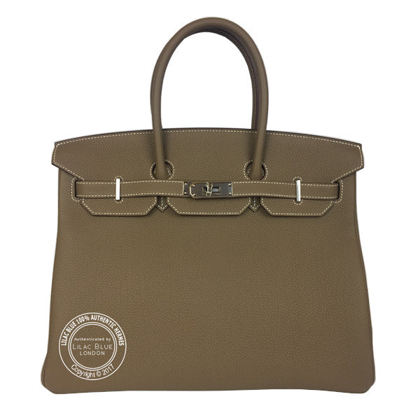 Hermès Birkin 35cm Etoupe Togo PHW