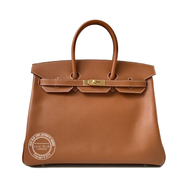 Hermes Birkin 35cm Gold Epsom GHW
