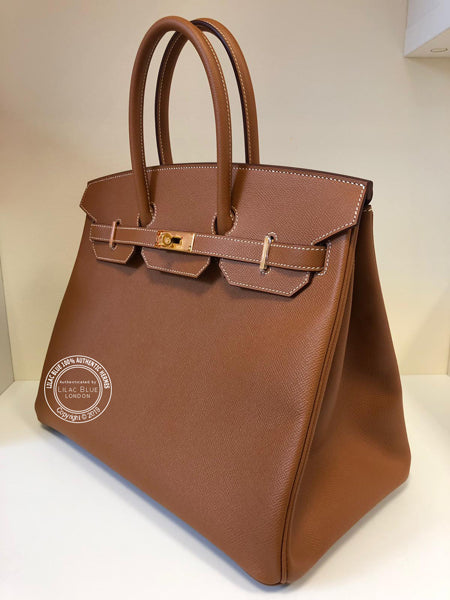 Hermes Birkin 35cm Gold Epsom GHW