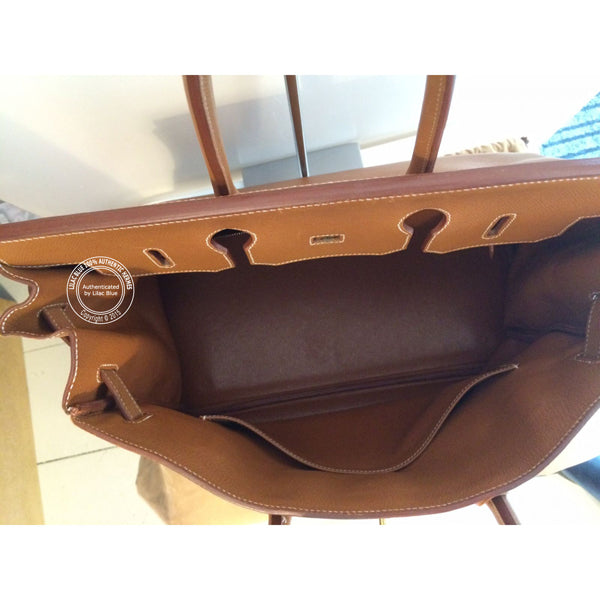 Hermès Birkin 35cm Gold Clemence GHW - Preloved