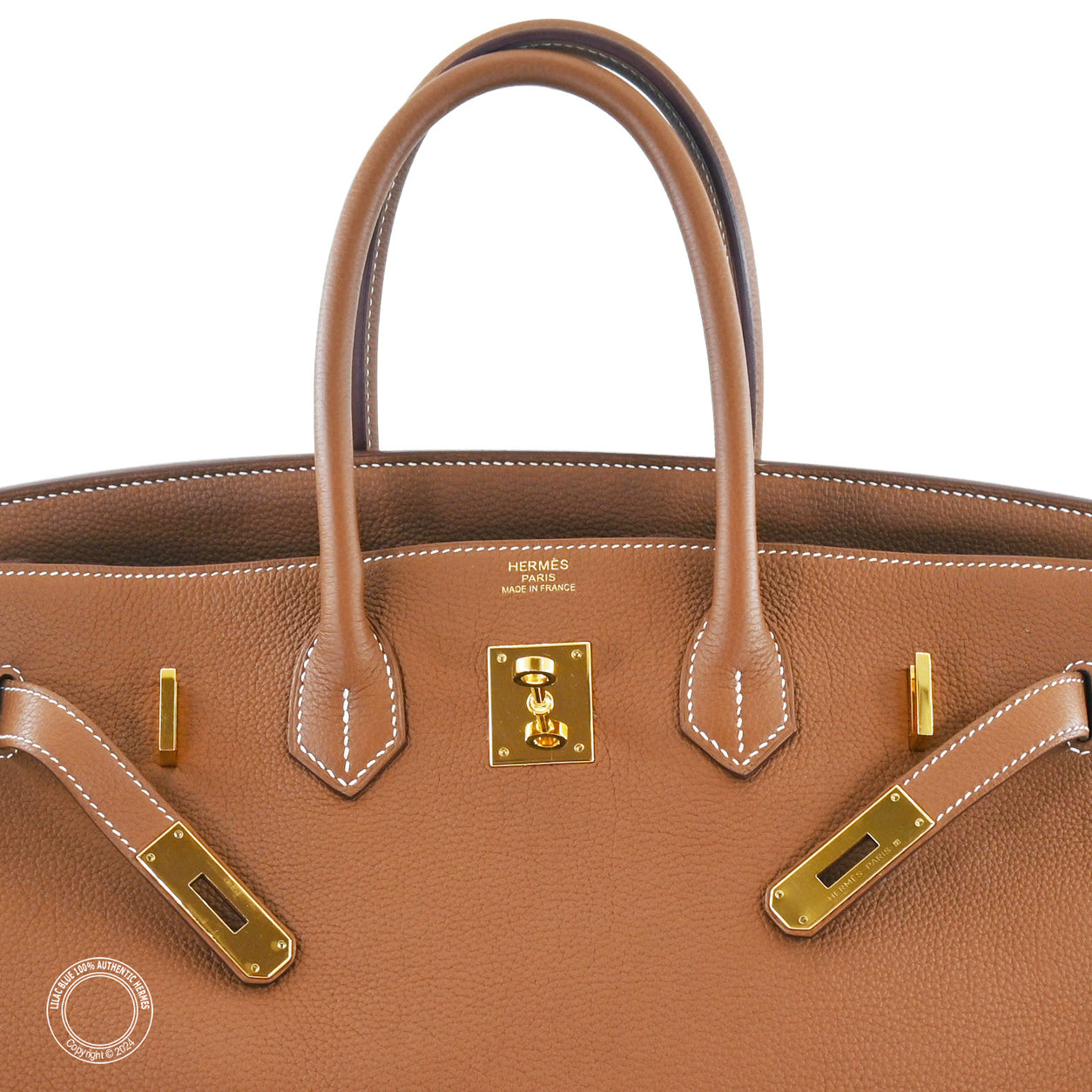 Hermès Birkin 35cm Gold Togo GHW - Preloved