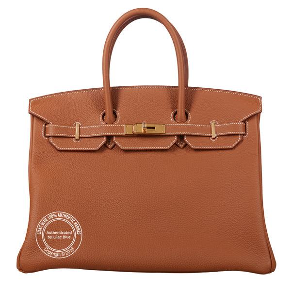 Hermès Birkin 35cm Gold Togo GHW