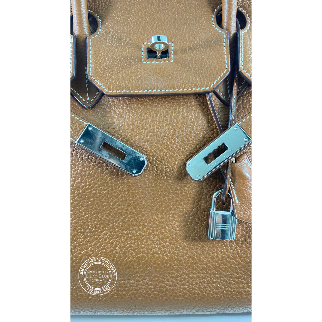 Hermès Birkin 35cm Gold Clemence PHW - Preloved