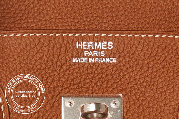 Hermès Birkin 35cm Gold Birkin Togo PHW