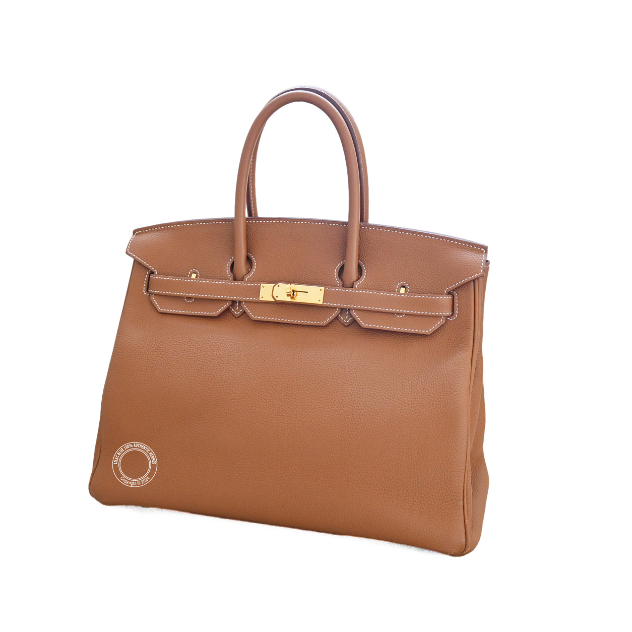 Hermès Birkin 35cm Gold Togo GHW - Preloved