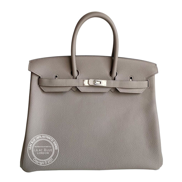 Hermes Birkin 35cm Gris Asphalte Togo PHW