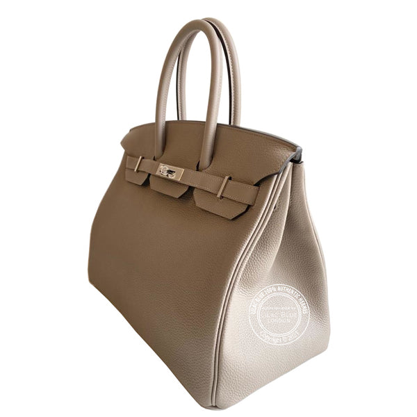 Hermes Birkin 35cm Gris Asphalte Togo PHW