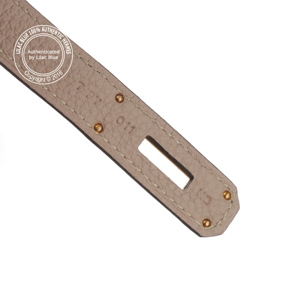 Hermes Birkin 35cm Gris Tourterelle Togo GHW