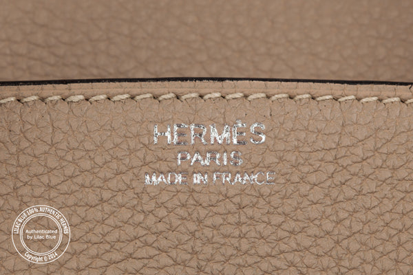 Hermès Birkin 35cm Gris Tourterelle Togo PHW