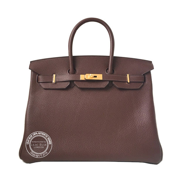 Hermès Birkin 35cm Havane Clemence GHW