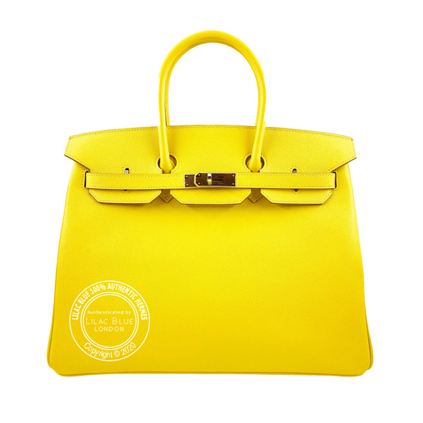 Hermès Birkin 35cm Lime Epsom PHW