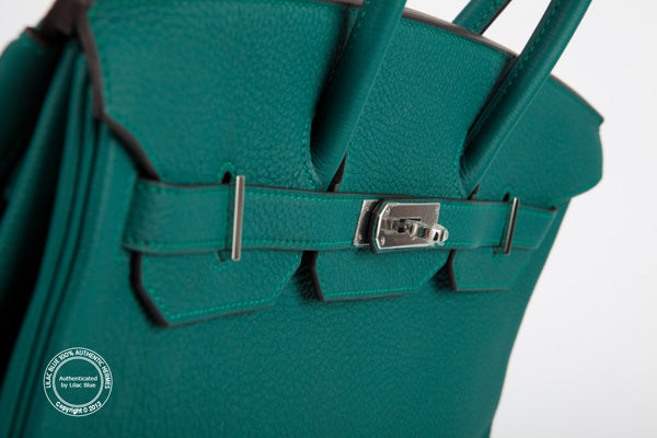 Hermès Birkin 35cm Malachite Togo PHW