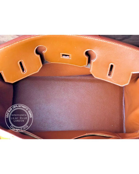 Hermès Birkin 35cm Vibrato Noisette GHW - Preloved