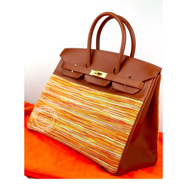 Hermès Birkin 35cm Vibrato Noisette GHW - Preloved