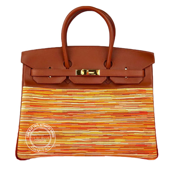 Hermès Birkin 35cm Vibrato Noisette GHW - Preloved