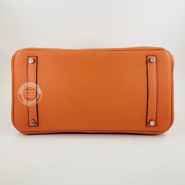 Hermès Birkin 35cm Orange Togo PHW - Preloved