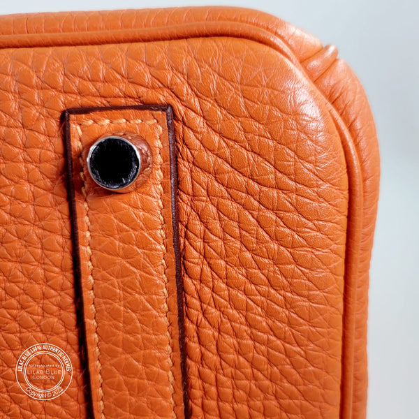Hermès Birkin 35cm Orange Togo PHW - Preloved