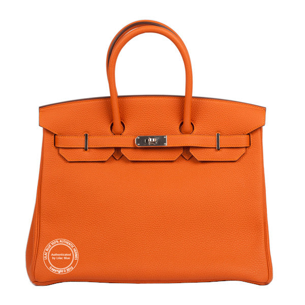 Hermès Birkin 35cm Orange Togo PHW